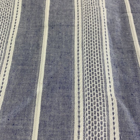 Doe & Rae Crop Top  S M L Blue White Stripe Nordst - Picture 4 of 6